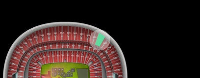 Seat view from Upper