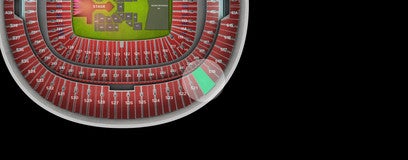 Seat view from Upper