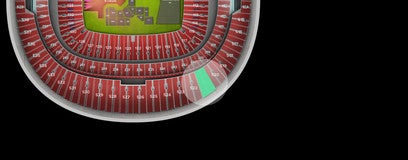 Seat view from Upper