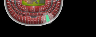 Seat view from Upper