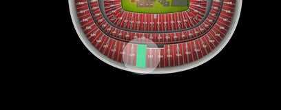 Seat view from Upper