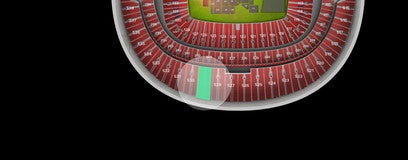 Seat view from Upper