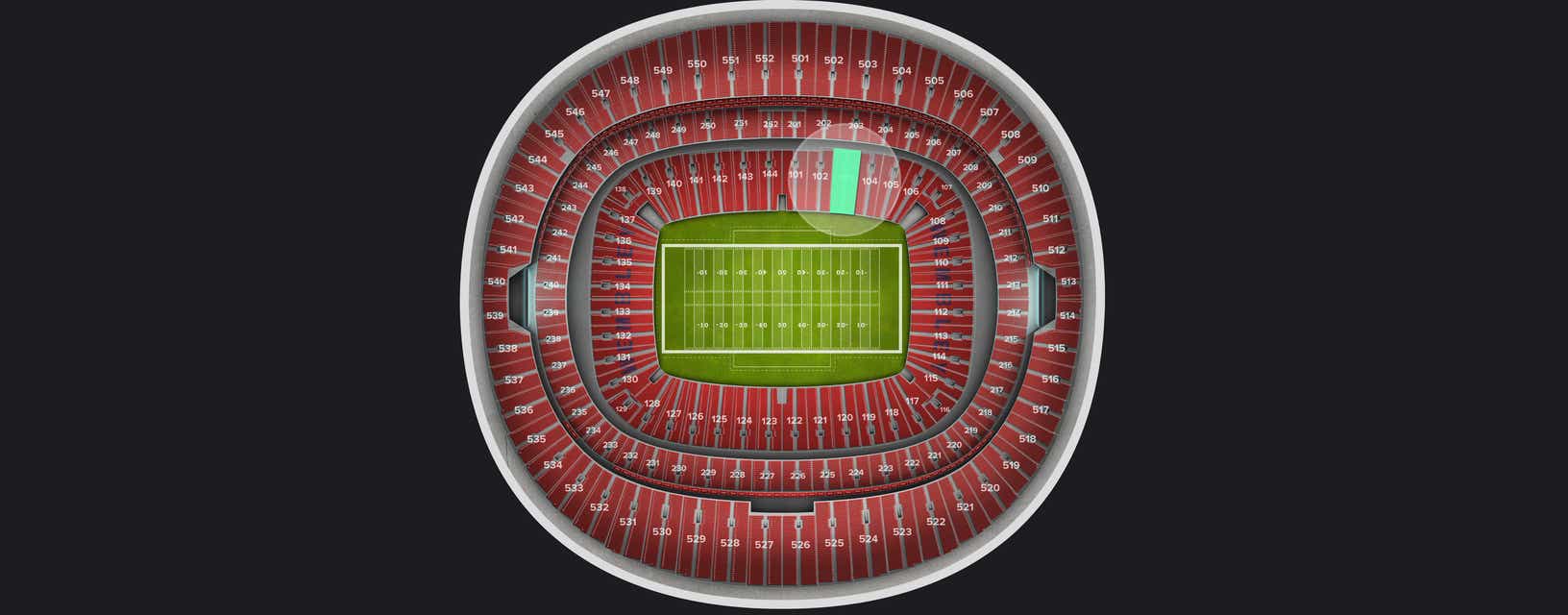 Seat view from Lower
