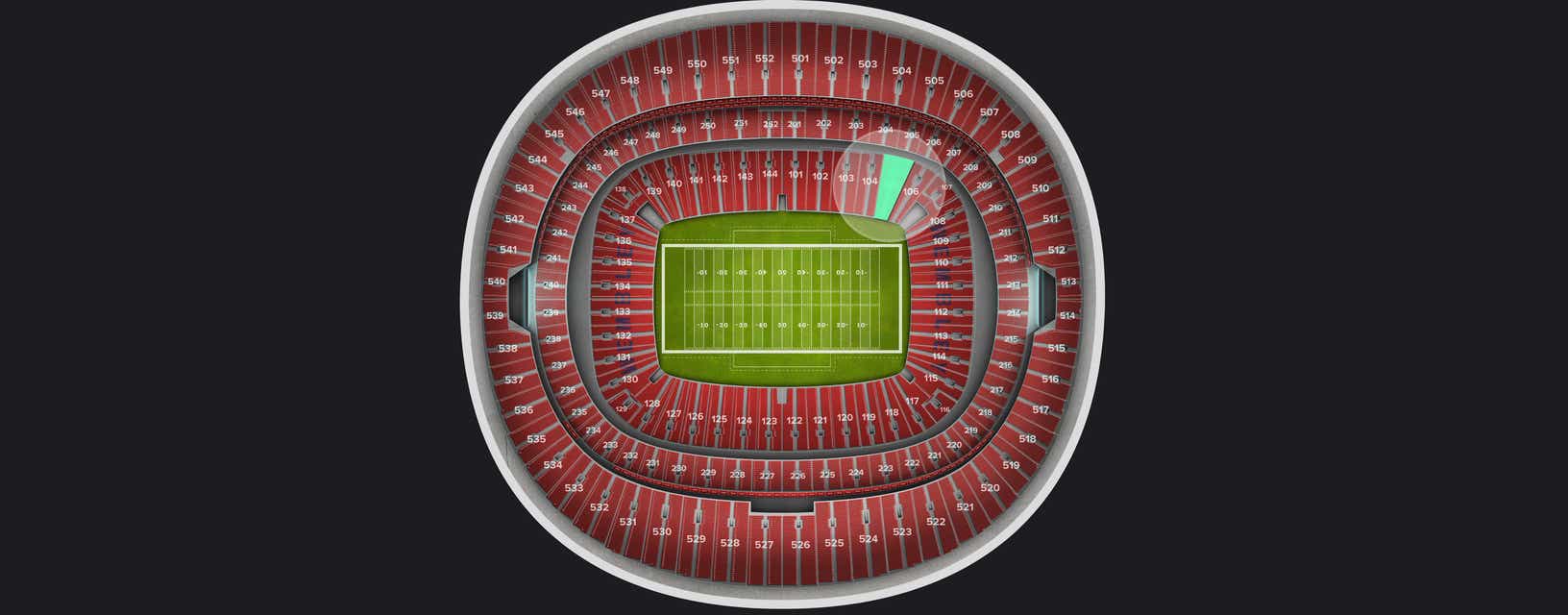 Seat view from Lower