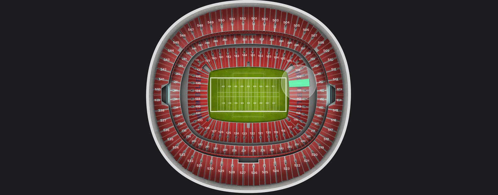 Seat view from Lower