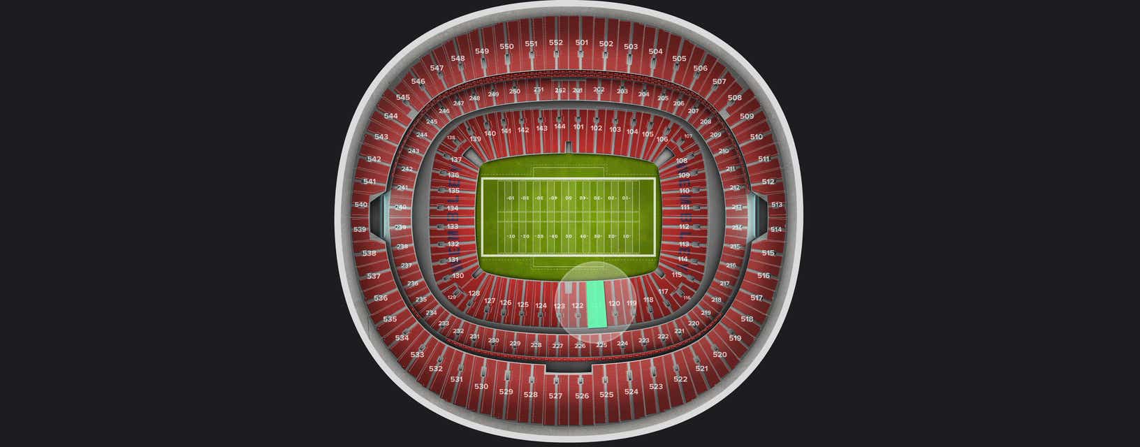 Seat view from Lower
