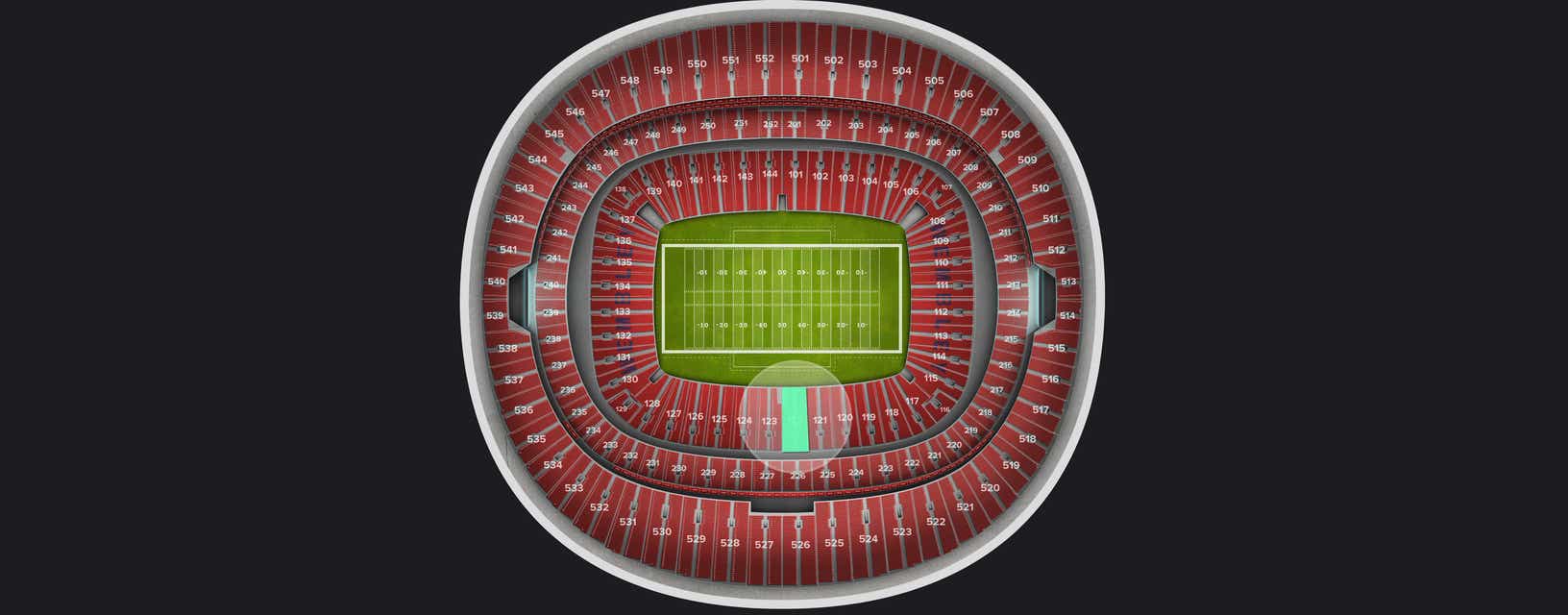 Seat view from Lower