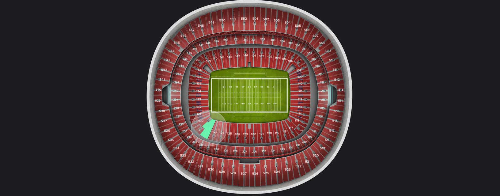 Seat view from Lower