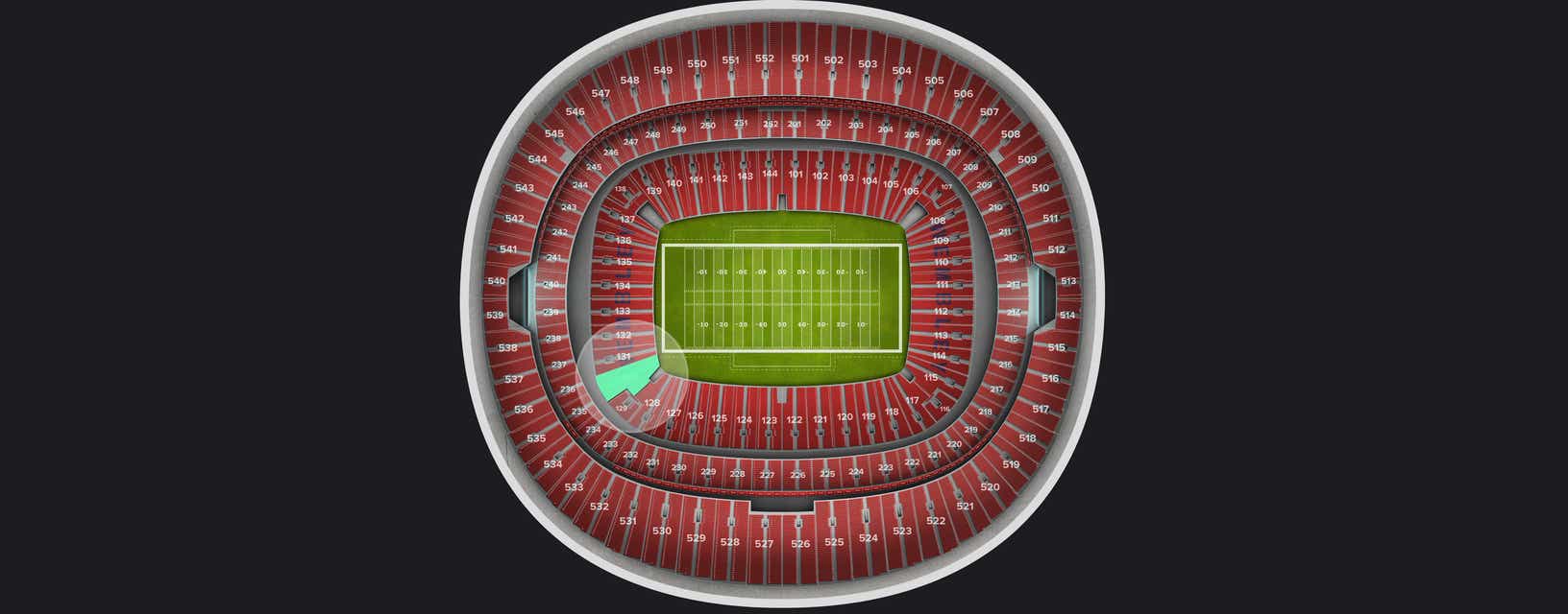 Seat view from Lower