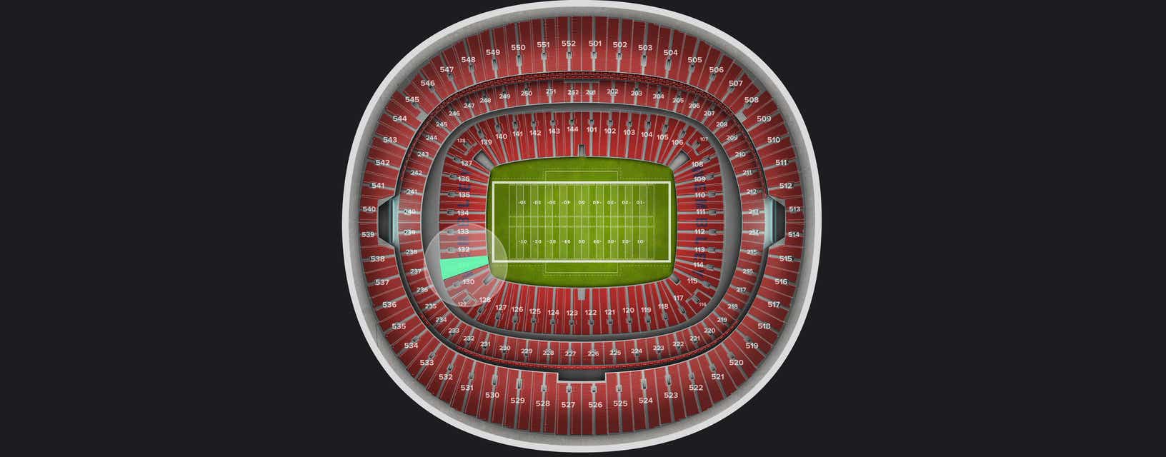 Seat view from Lower