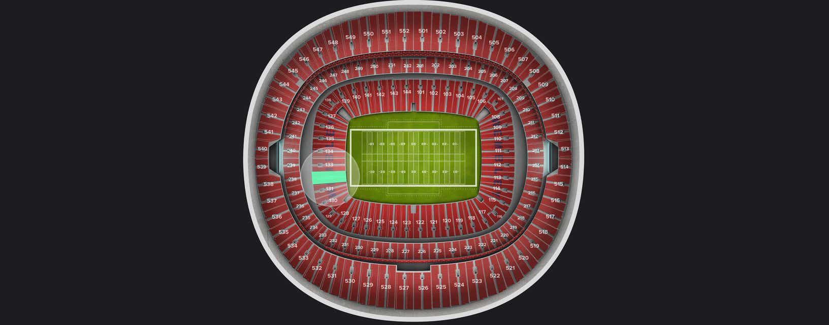 Seat view from Lower