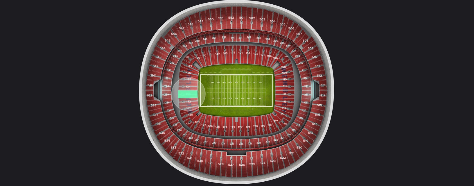 Seat view from Lower