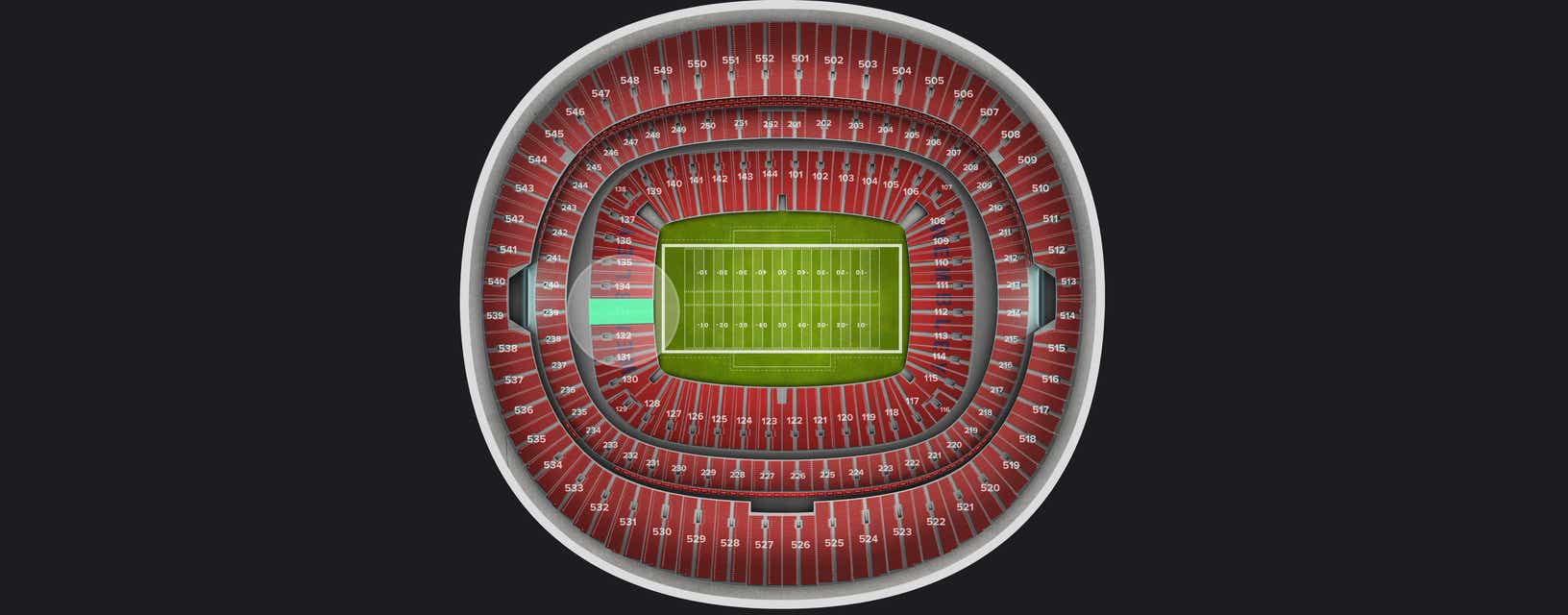Seat view from Lower