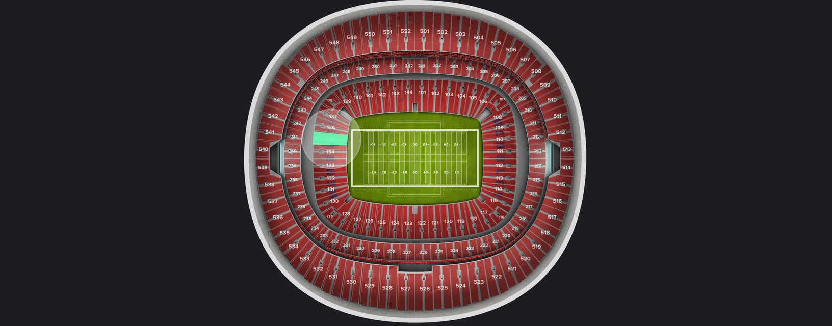 Seat view from Lower