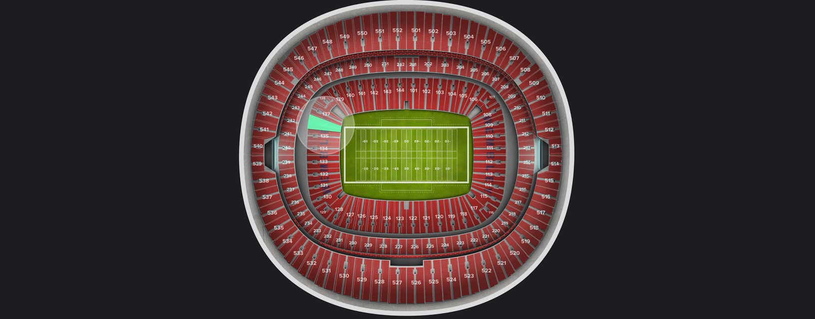 Seat view from Lower