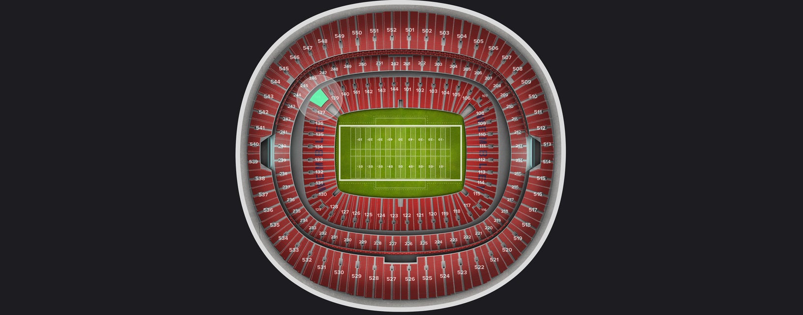 Seat view from Lower