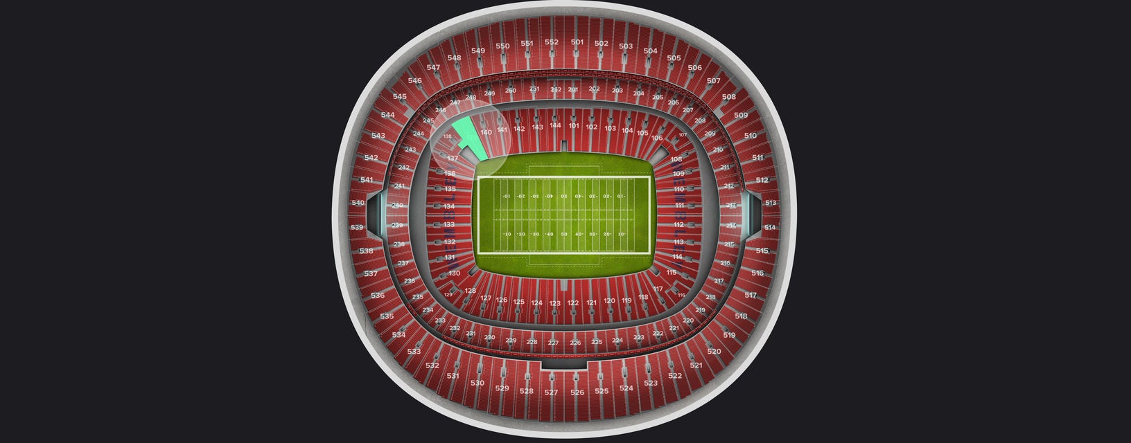 Seat view from Lower