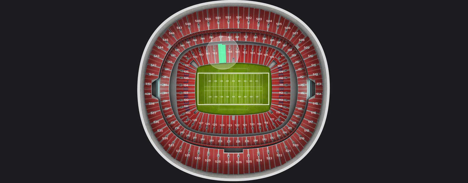 Seat view from Lower