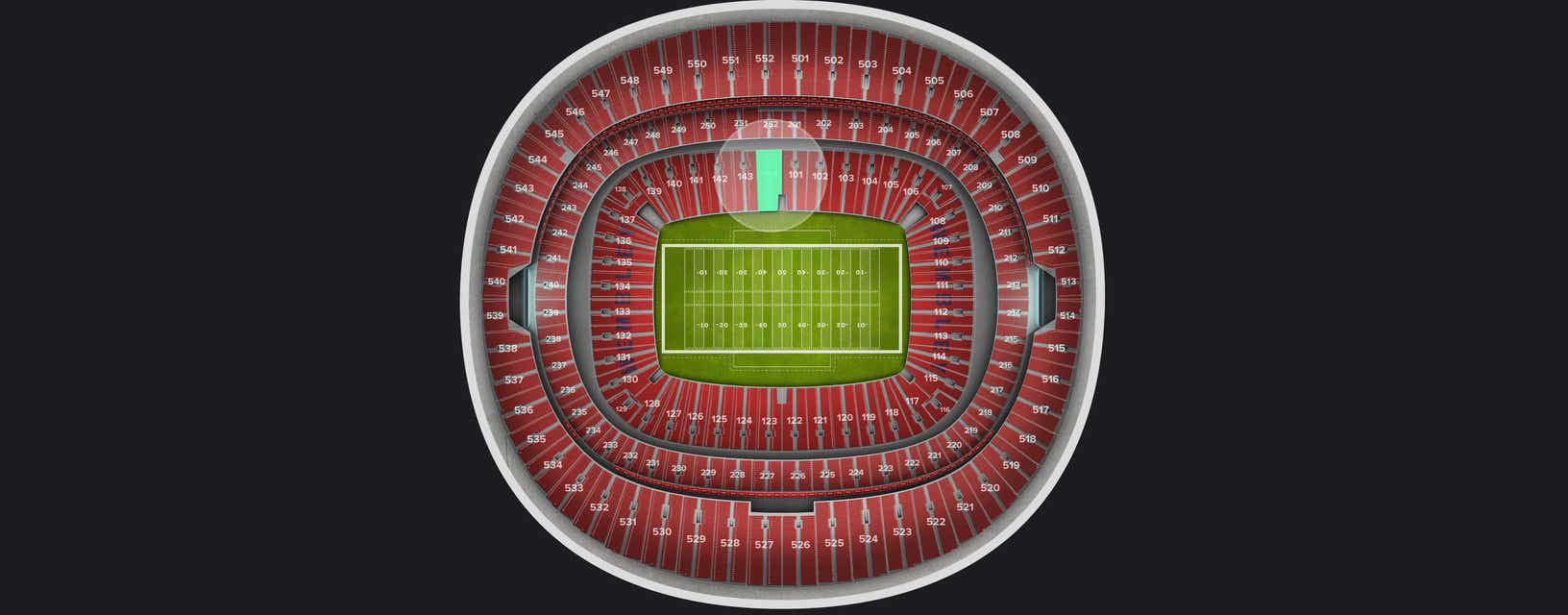 Seat view from Lower