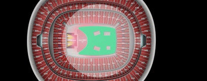 Seat view from Pitch Standing