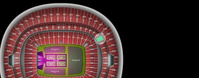 Seat view from Club