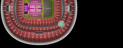 Seat view from Club