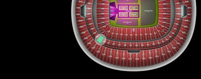 Seat view from Club