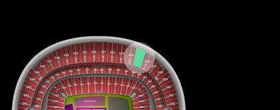 Seat view from Upper