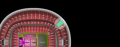 Seat view from Upper