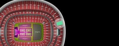 Seat view from Upper