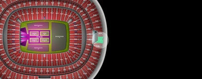 Seat view from Upper