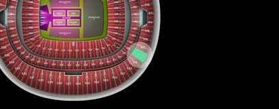 Seat view from Upper