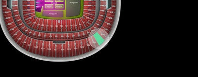 Seat view from Upper