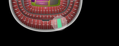 Seat view from Upper