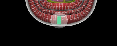 Seat view from Upper