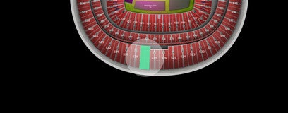 Seat view from Upper