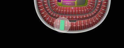 Seat view from Upper