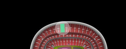 Seat view from Upper