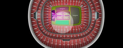 Seat view from Front Standing