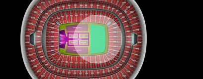 Seat view from Rear Standing