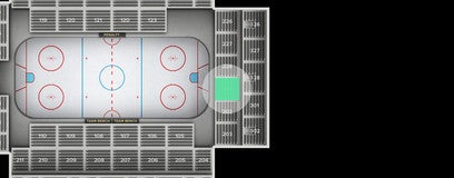 Seat view from Middle