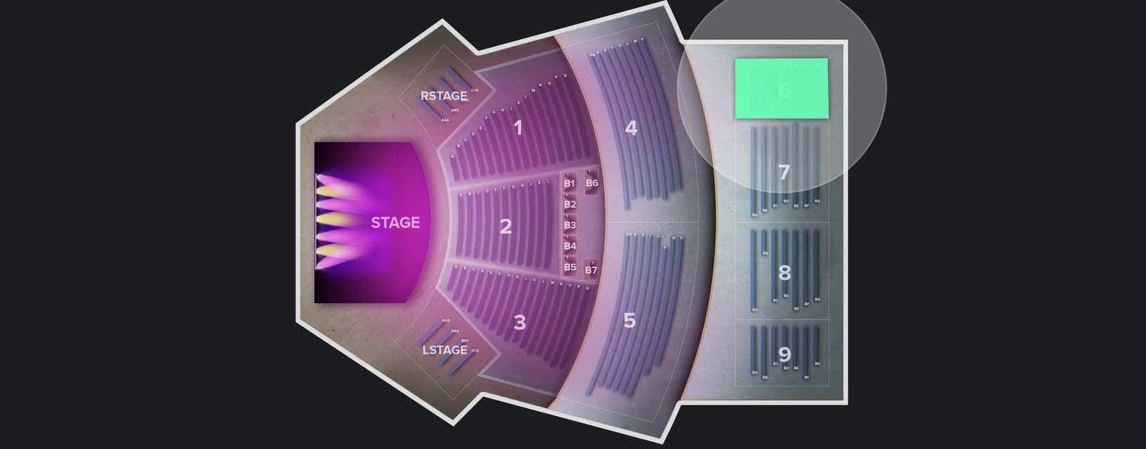 Seat view from Upper