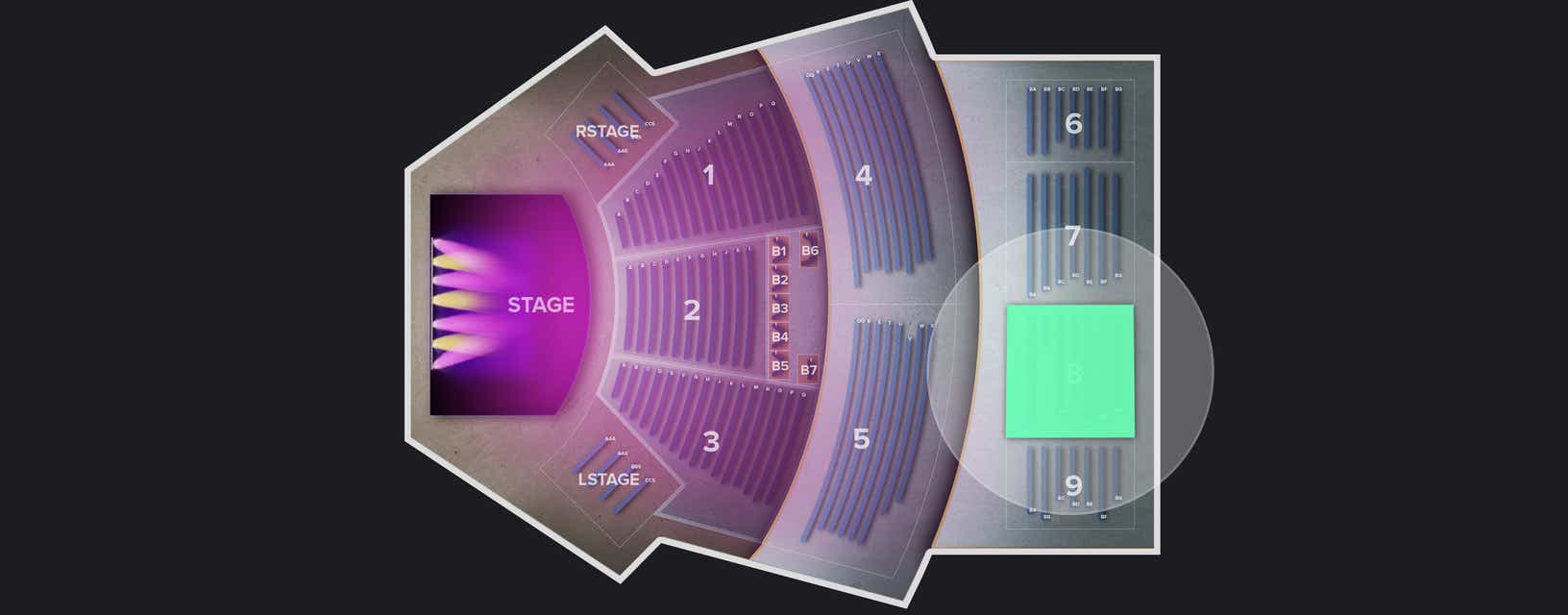 Seat view from Upper
