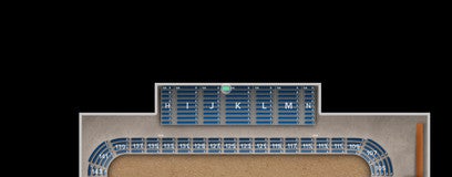 Seat view from General Admission