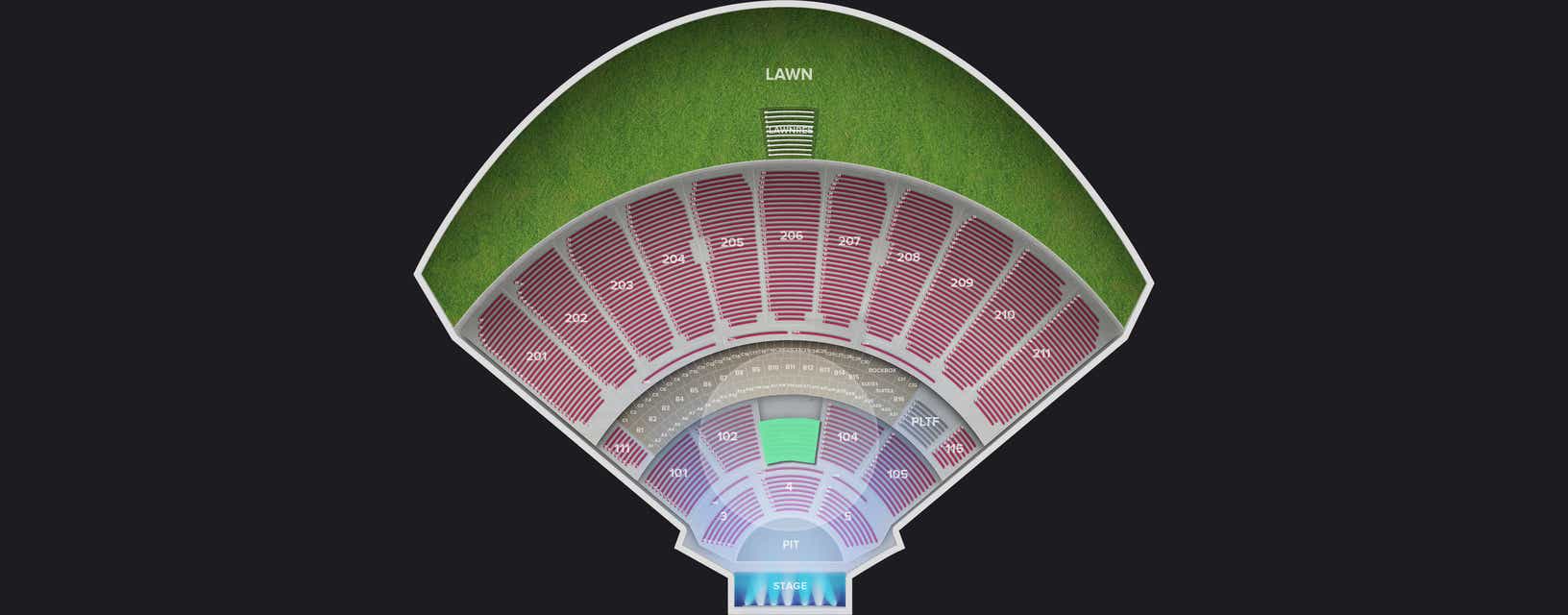 Seat view from Lower