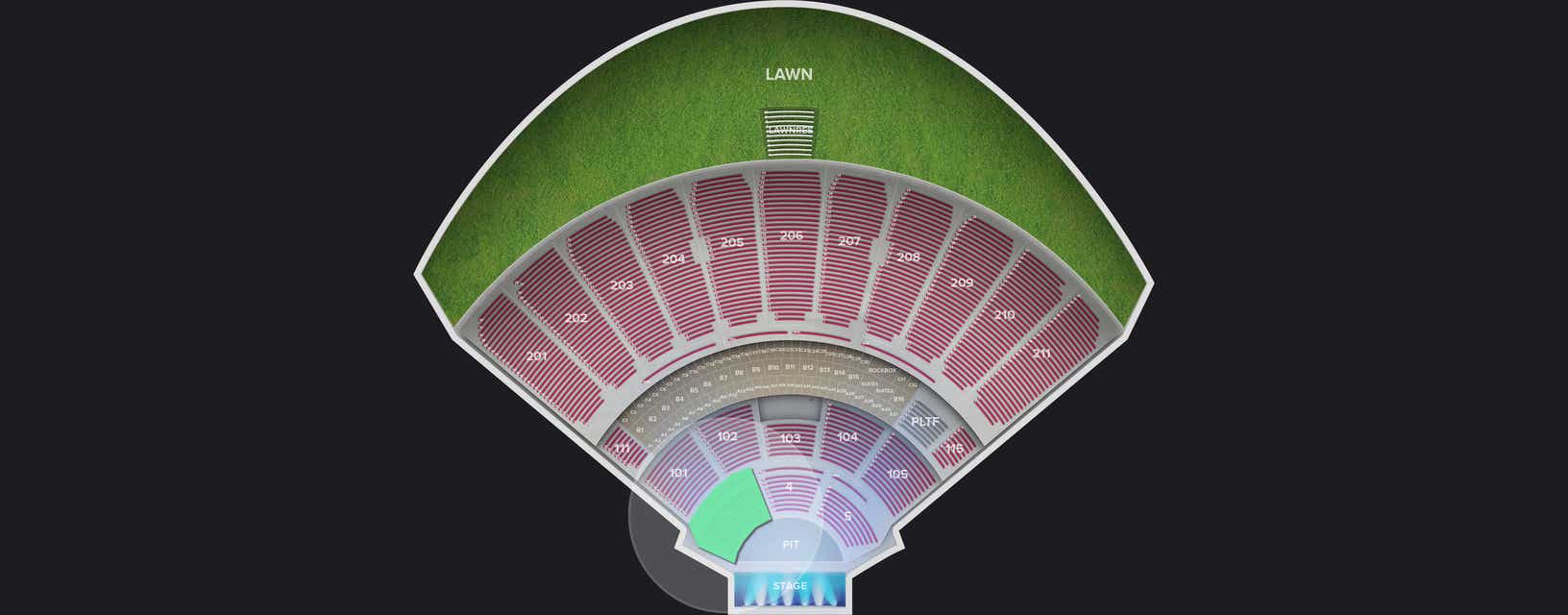 Seat view from Floor