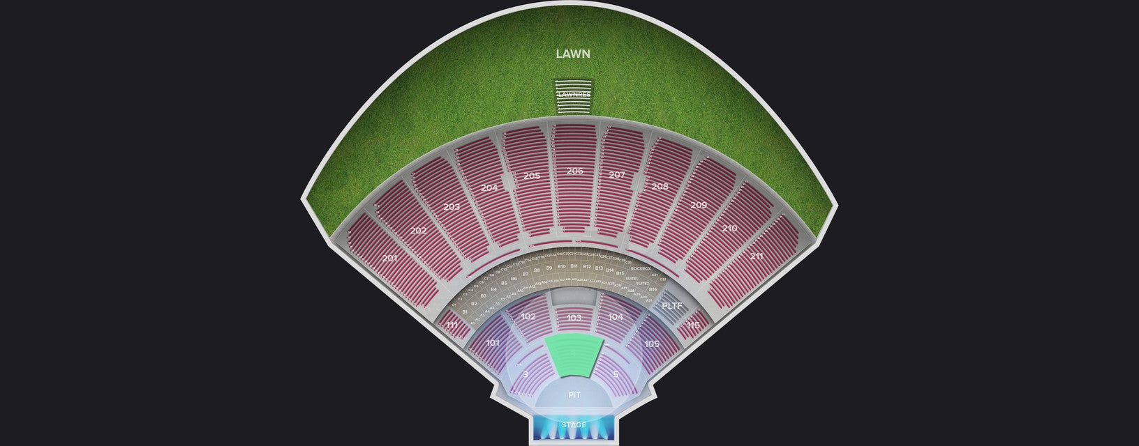 Seat view from Floor