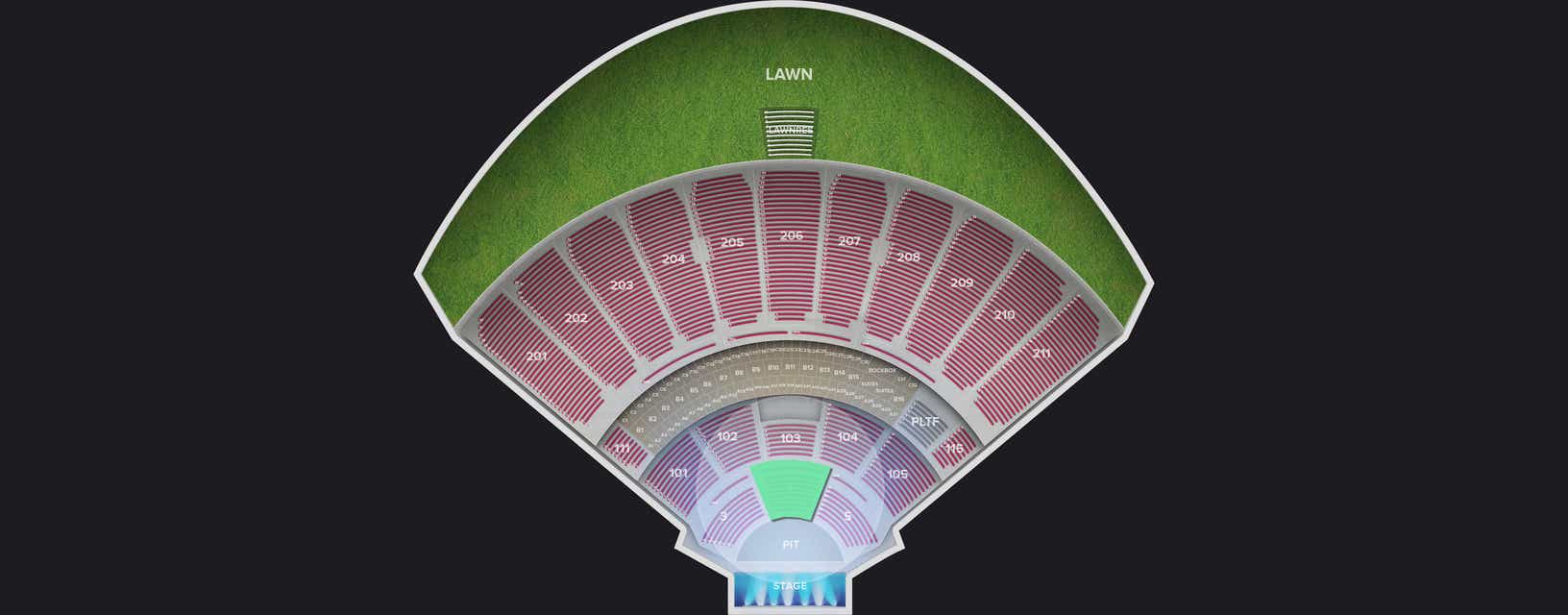 Seat view from Floor