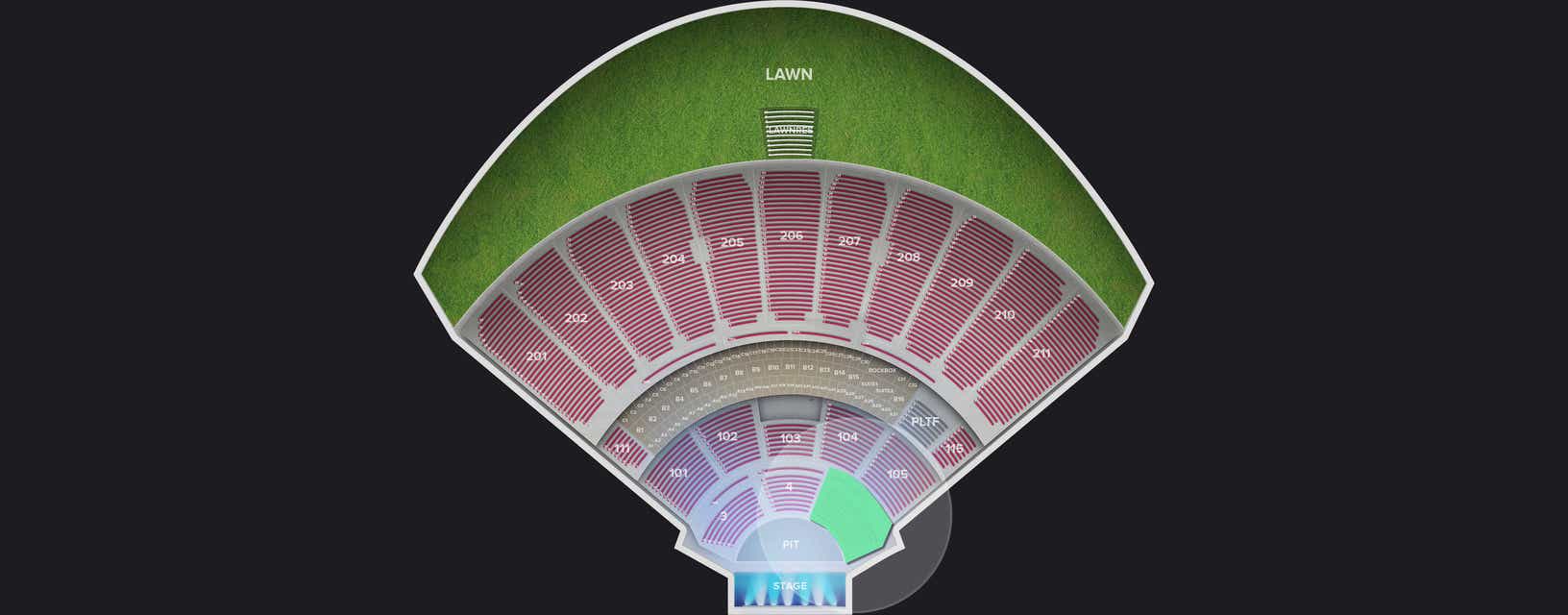 Seat view from Floor