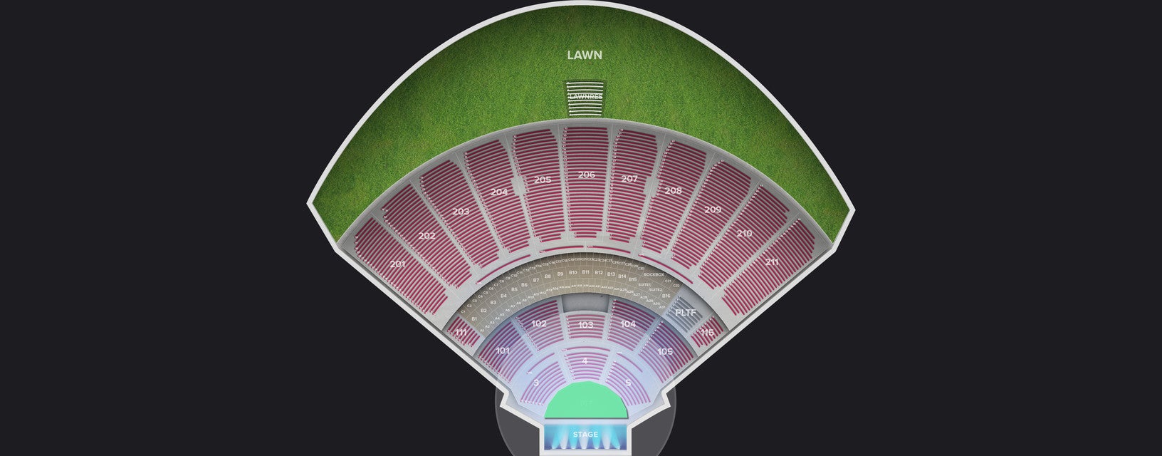 Seat view from Pit